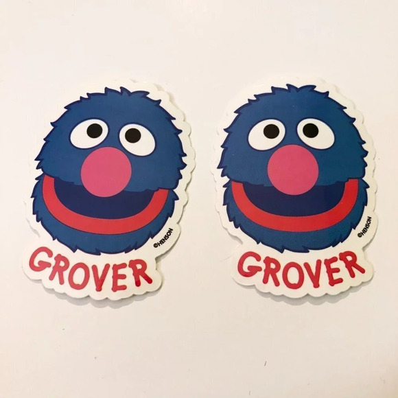 2000 Sesame Street Sandylion Stickers Henson Bert Grover Ernie Count Lot of 8 - Picture 8 of 12